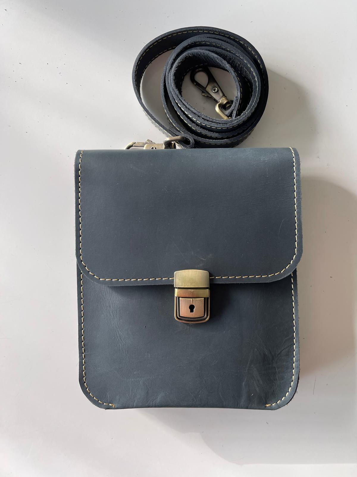 Classic Leder Umhängetasche